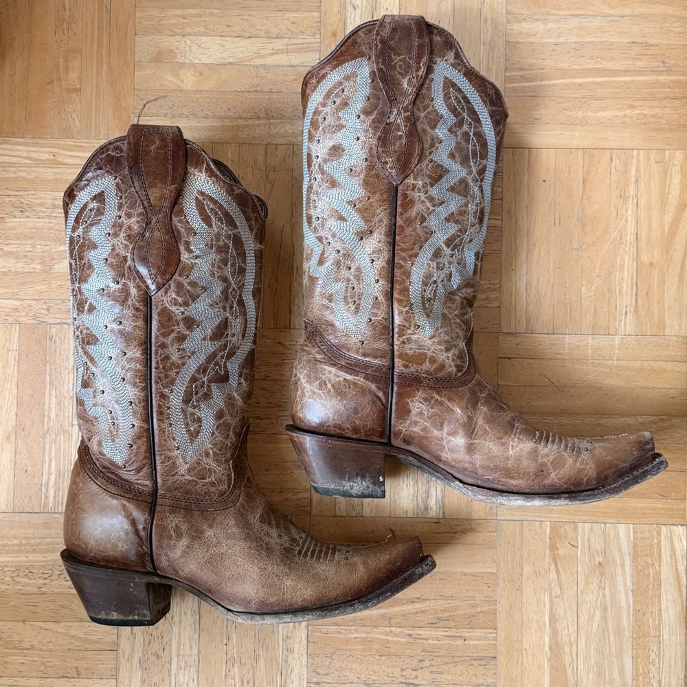 Circle G Snip toe boots Broke